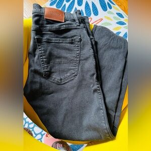 Black hollister skinny jeans